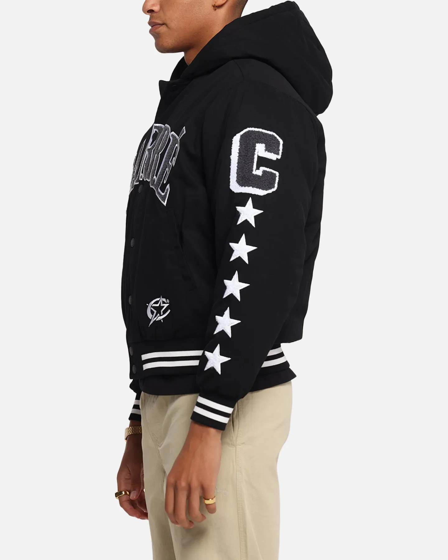 Carre C-Star Varsity Jacket Black