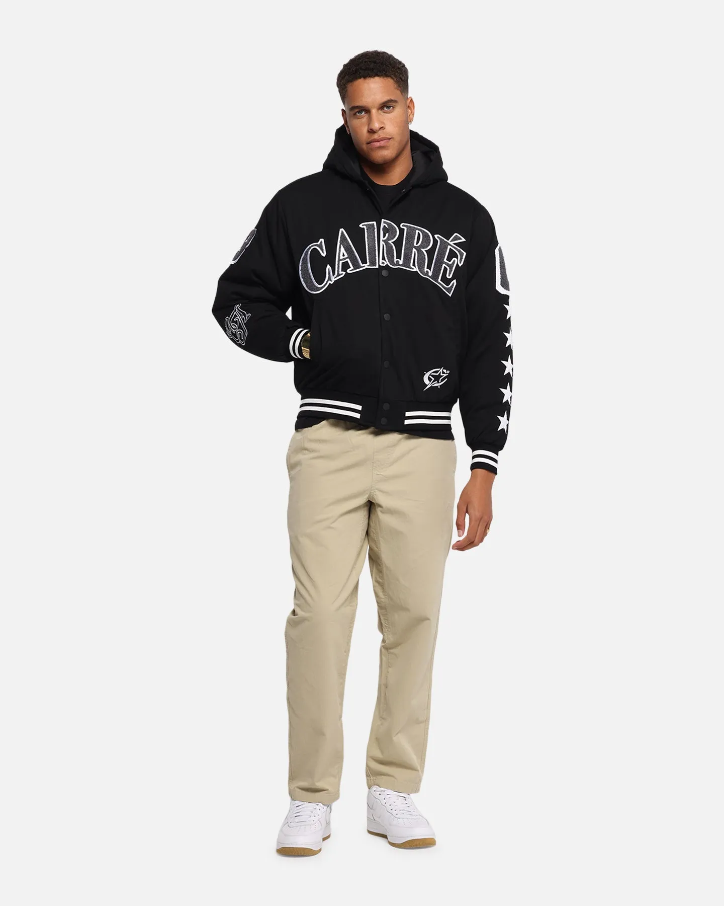 Carre C-Star Varsity Jacket Black