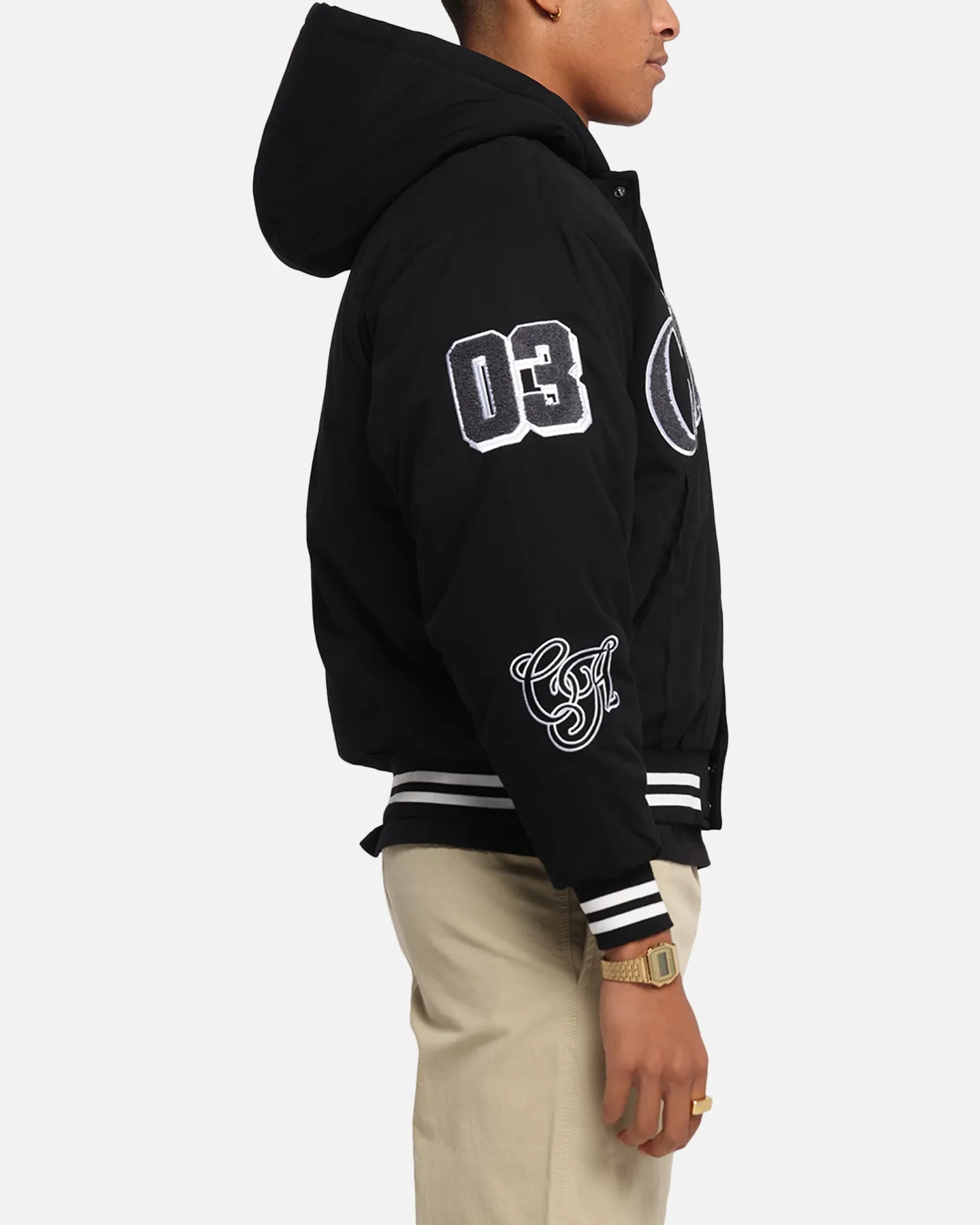 Carre C-Star Varsity Jacket Black
