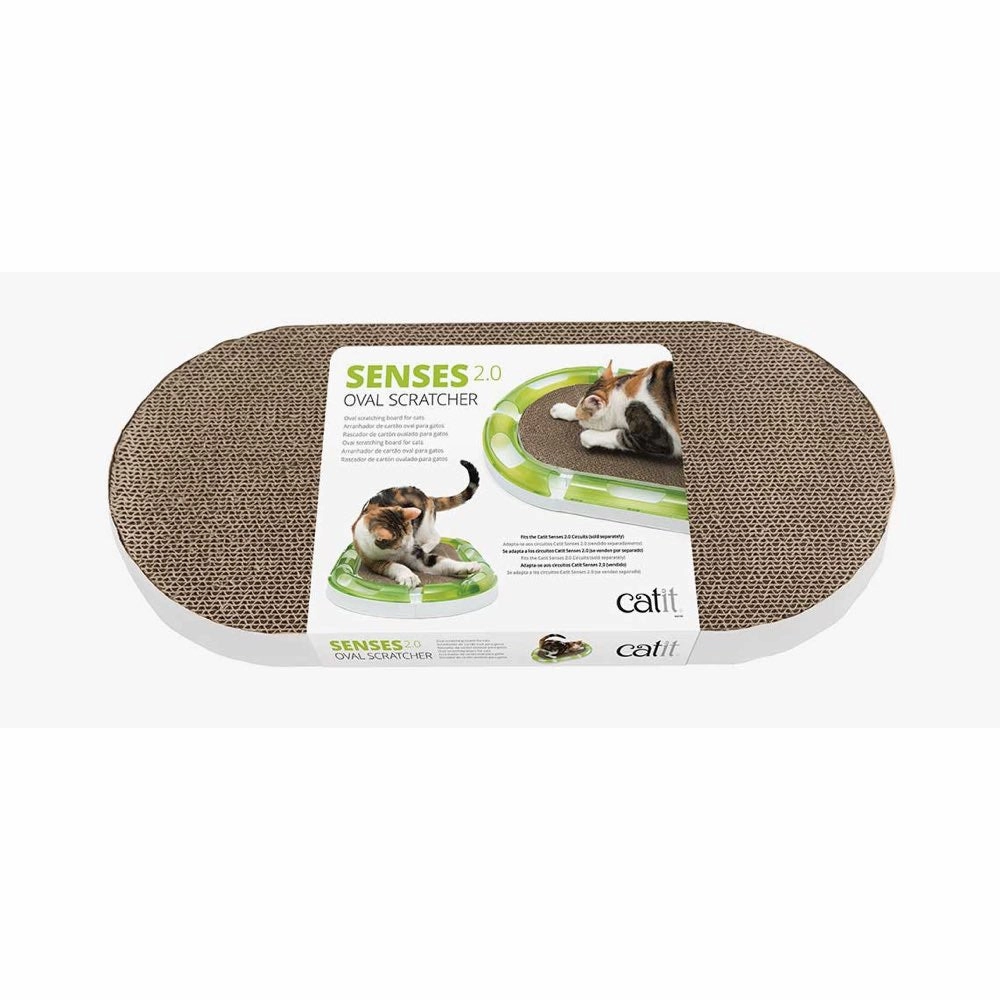 Catit 2.0 Senses Oval Scratcher For Cats cat scratching post,cat scratch pad,cat furniture scratcher