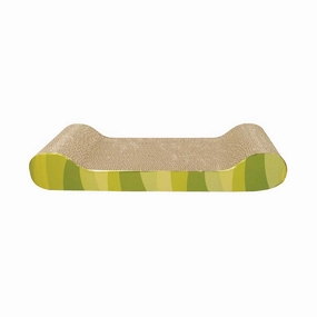 Catit Scratcher with Catnip, Jungle Stripes cat scratching post,cat scratch pad,cat furniture scratcher