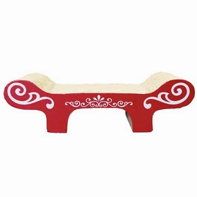 Catit Scratcher with Catnip, Urban Bench cat scratching post,cat scratch pad,cat furniture scratcher