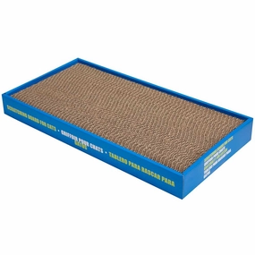 Catit Scratcher with Catnip, Wide cat scratching post,cat scratch pad,cat furniture scratcher