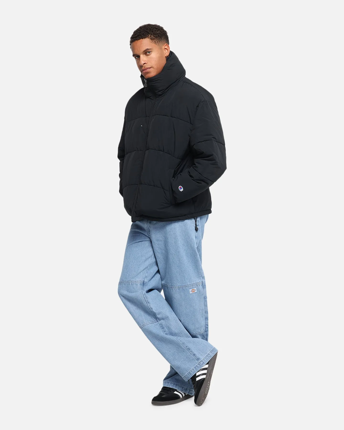 Champion Reb Puffer Jacket Black
