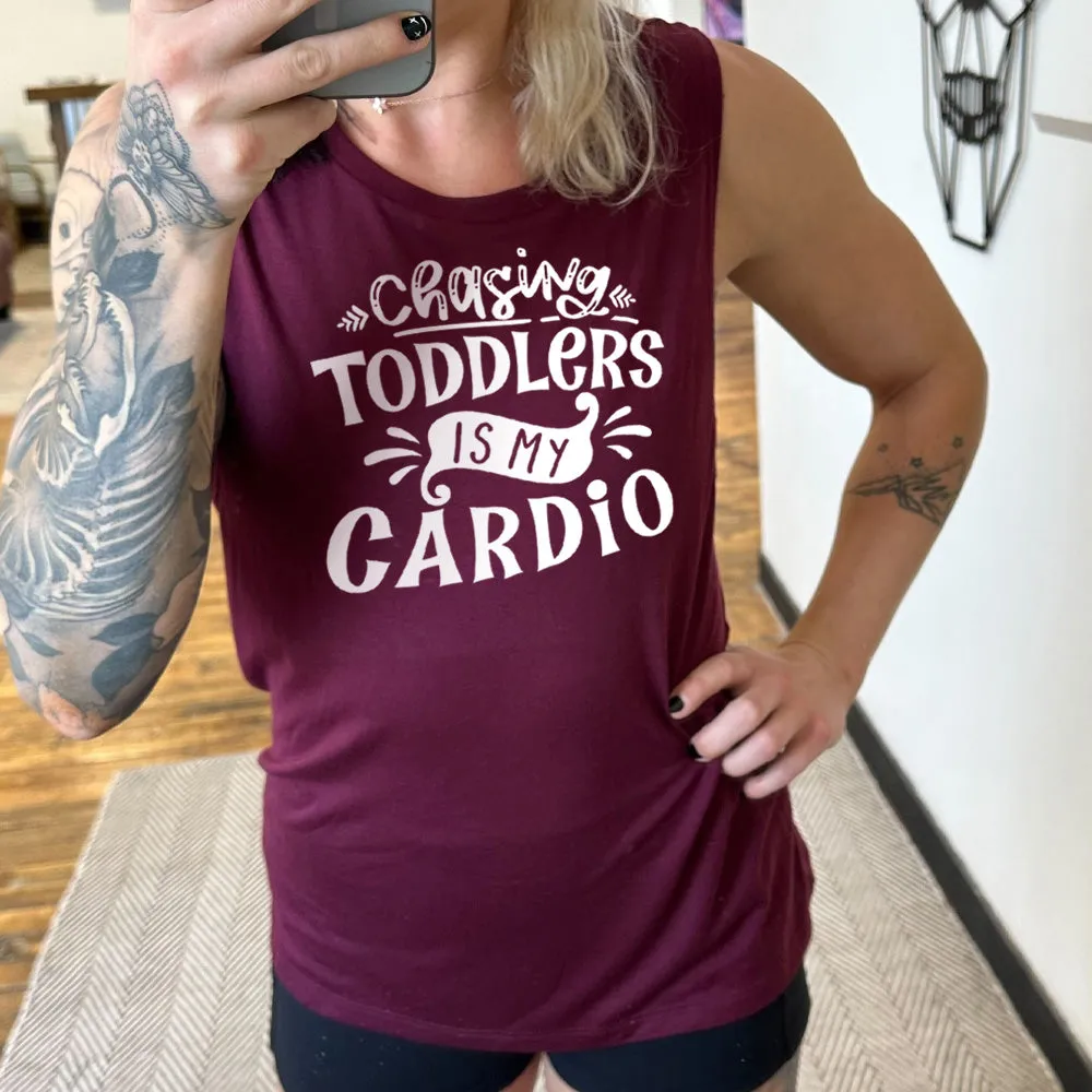 Chasing Toddlers is My Cardio Muscle Tank