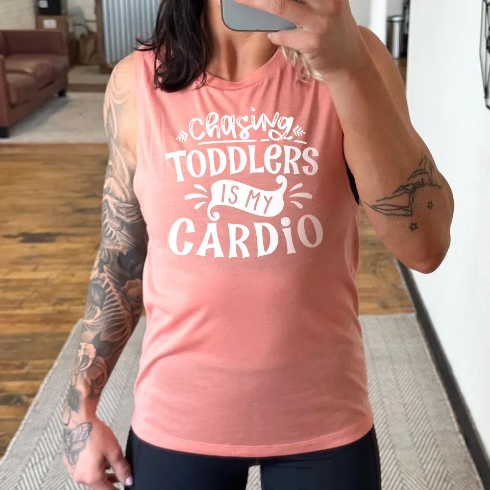 Chasing Toddlers is My Cardio Muscle Tank
