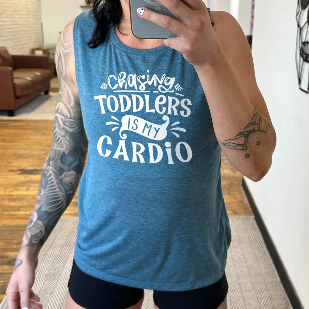 Chasing Toddlers is My Cardio Muscle Tank