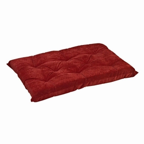 Cherry Bones Microvelvet Tufted Cushion Dog Crate Mat crate mat,memory foam pad,dog bed cushion