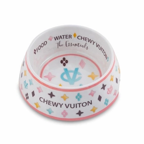 Chewy Vuiton Bowl dog bowl,slow feeder,pet food dish