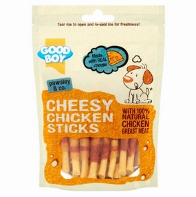 Chicken Cheese Sticks 80g meat dog treat,healthy dog snack,jerky for dogs