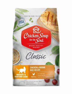 Chicken Soup For The Soul Weight & Mature Care Dry Cat Food cat supplies,cat essentials,cat accessories