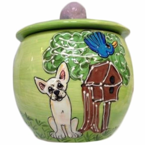 Chihuahua 1 Dog Treat Jar pet apparel,dog hoodie,fashionable pet wear