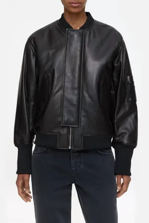 Classic Bomber Jacket In Black