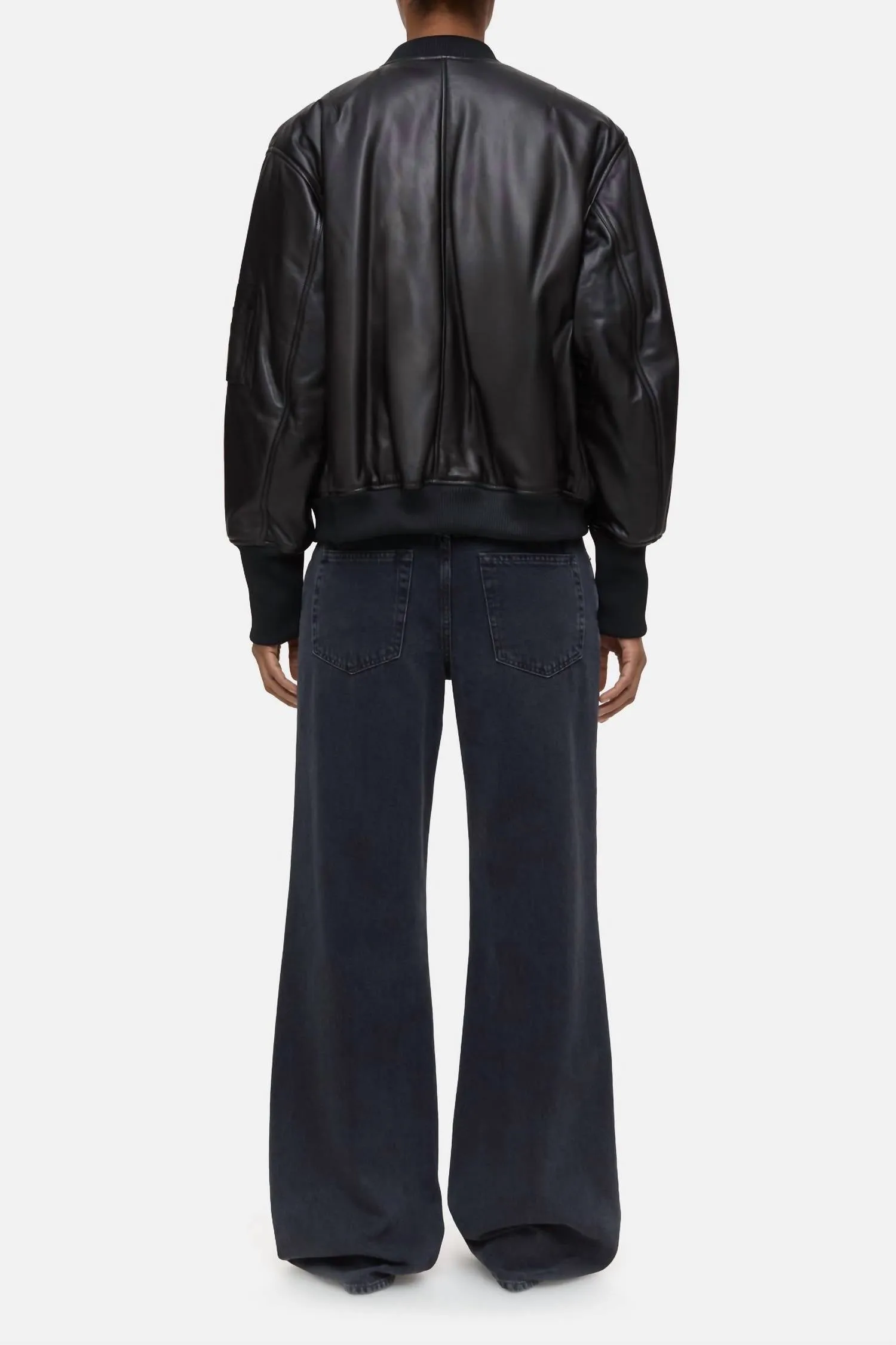 Classic Bomber Jacket In Black
