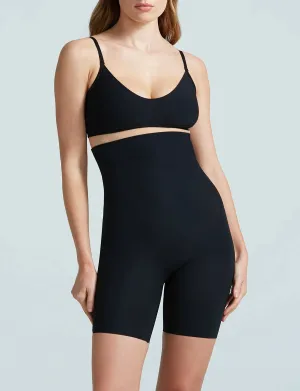 Classic High Waisted Control Short In Black