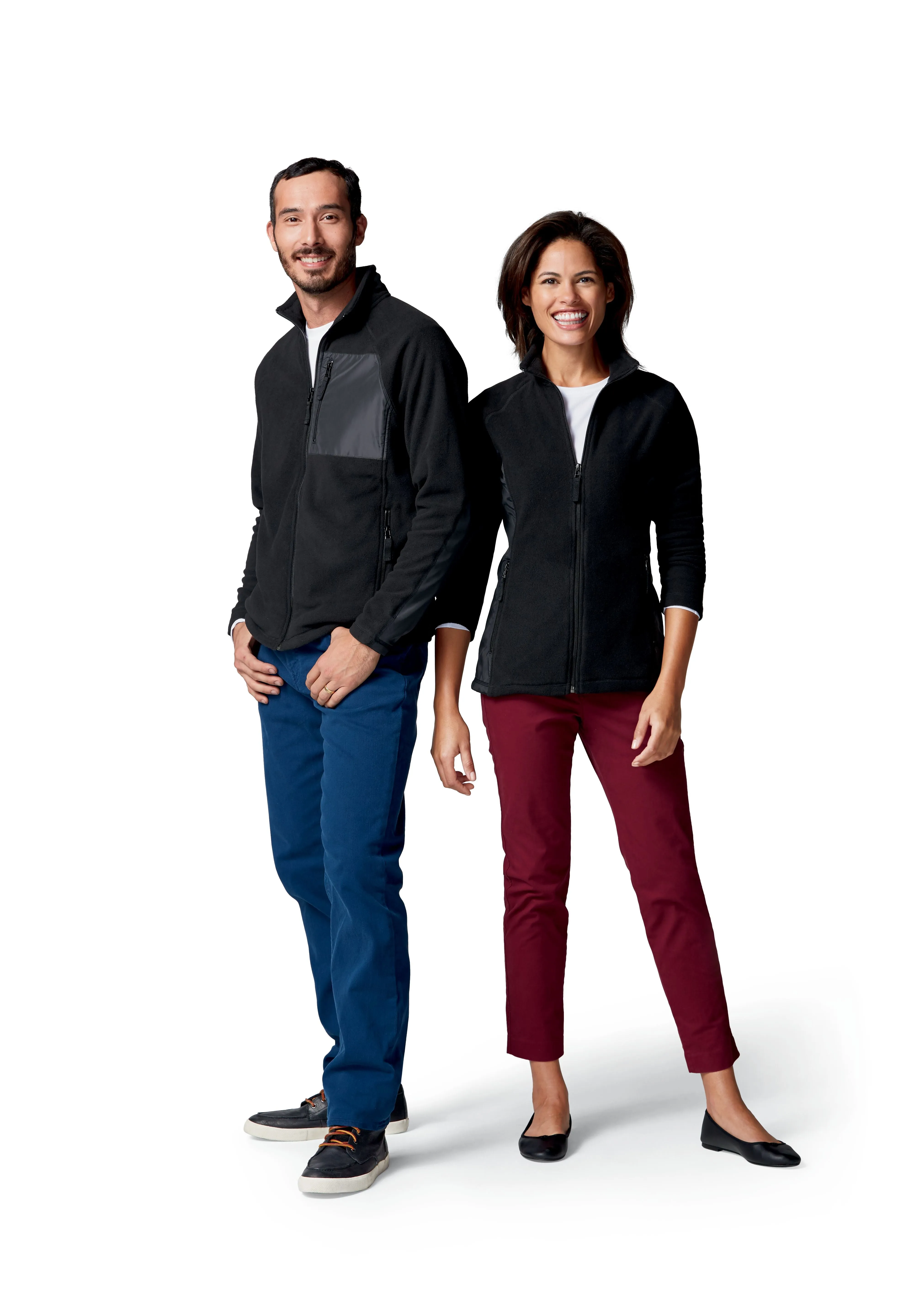 Clique Ladies' Summit Microfleece Hybrid Full Zip Jacket
