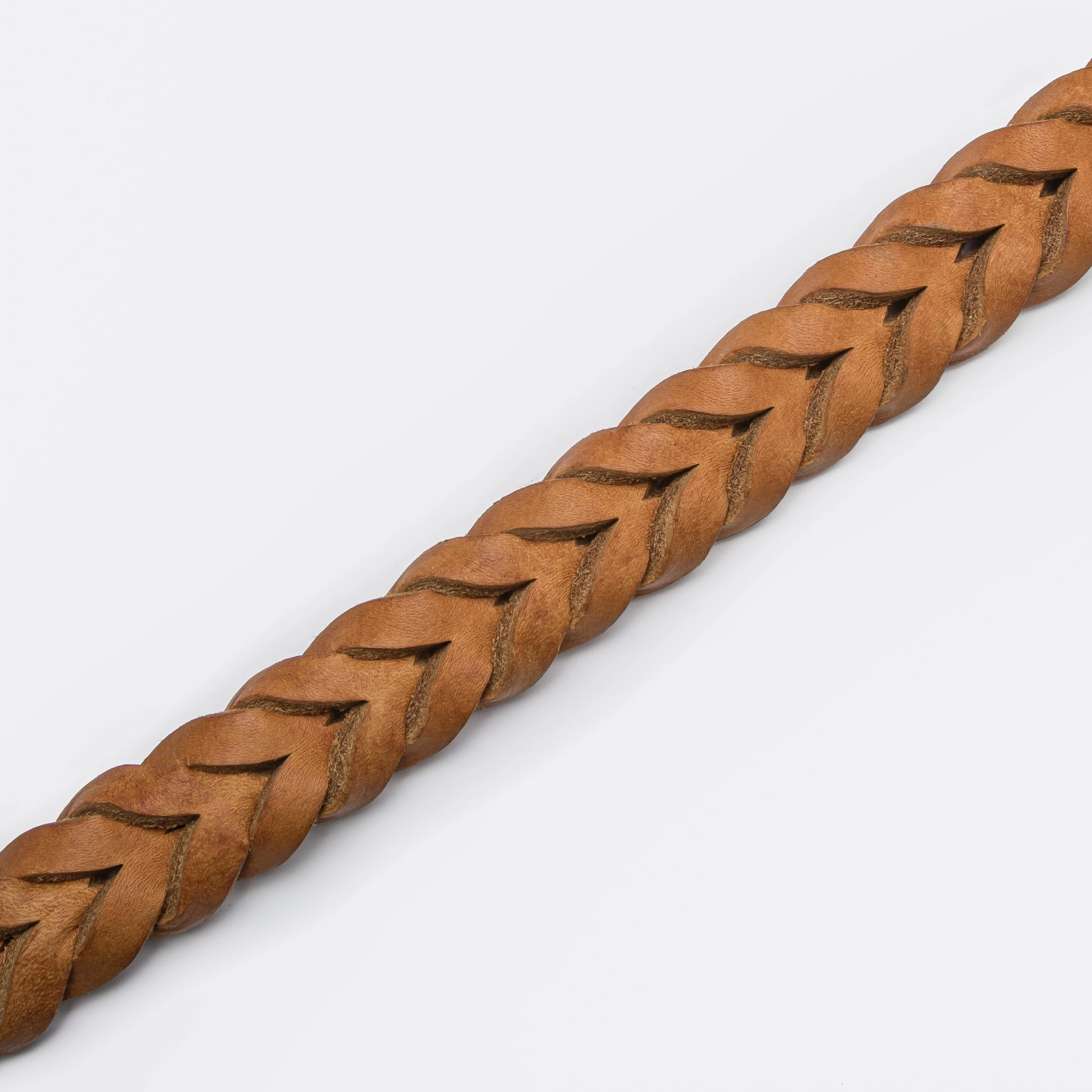 Cloud7: Central Park Leather Dog Collar, Camel