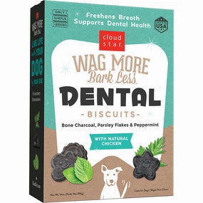 Cloud Star Dog Dental Biscuits 14oz Box stainless steel bowl,metal pet feeder,steel water dish