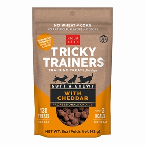 Cloud Star Dog Treats Tricky Trainers Soft & Chewy Cheddar 5oz Bag barn supply,horse stable organizer,poultry waterer