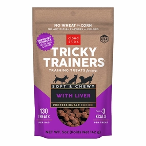 Cloud Star Dog Treats Tricky Trainers Soft & Chewy Chicken Liver 5oz Bag barn supply,horse stable organizer,poultry waterer