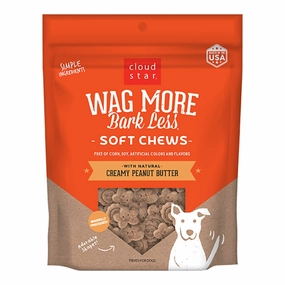 Cloud Star Wag More Bark Less Soft Chews for Dogs Peanut Butter 20oz Bag barn supply,horse stable organizer,poultry waterer