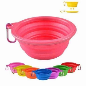 Collapsible Travel Dog Bowl dog bowl,slow feeder,pet food dish