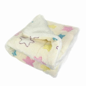 Colorful Stars Ultra Plush Dog Blanket fleece dog blanket,soft dog throw,cozy pet blanket