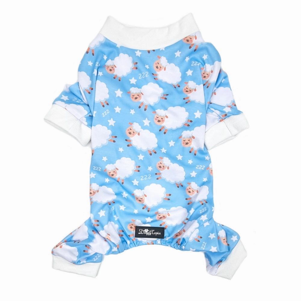 Counting Sheep Dog Pyjamas - Blue english tack set,horse saddle gear,equestrian supplies