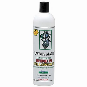 Cowboy Magic Shine In Yellowout, 16 oz grooming scissors,grooming tool kit,clipper for pets