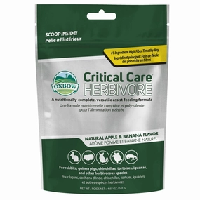 Critical Care Herbivore Diet,  Apple Banana soft chew treat,chewy dog snacks,tender bites for dogs