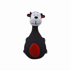 Cute Animal Design Latex Dog Chew Toy With Squeaker - Donkey durable dog toy,rope chew toy,interactive dog toy