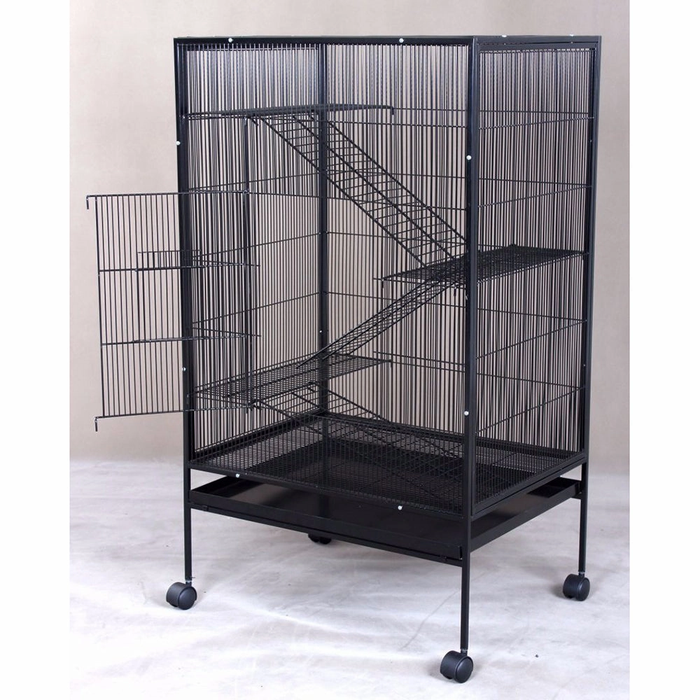 CYH Cage Black L 28" x W 21" x H 51" bird nesting box,bird cage accessories,bird habitat
