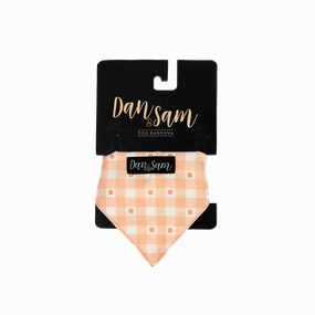 Dan & Sam - Dog Bandana (Daisy Picnic) waterproof dog jacket,insulated dog coat,dog snowsuit