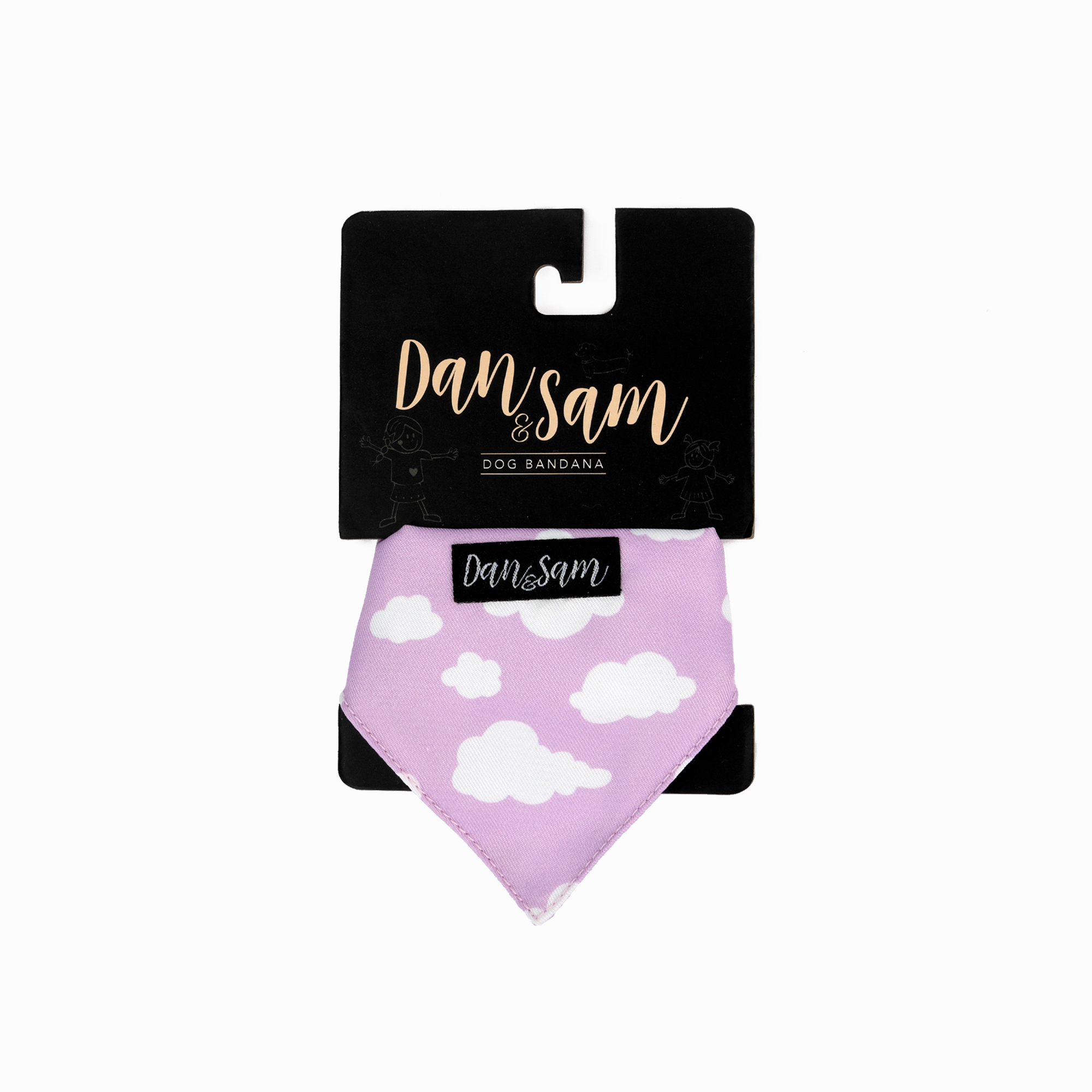 Dan & Sam - Dog Bandana (Dreamer) waterproof dog jacket,insulated dog coat,dog snowsuit
