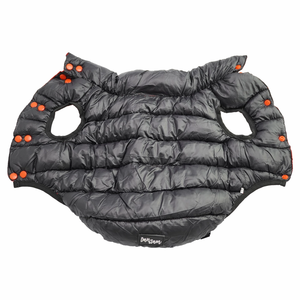 Dan & Sam - Reversible Puffer Jacket (Red/Black)