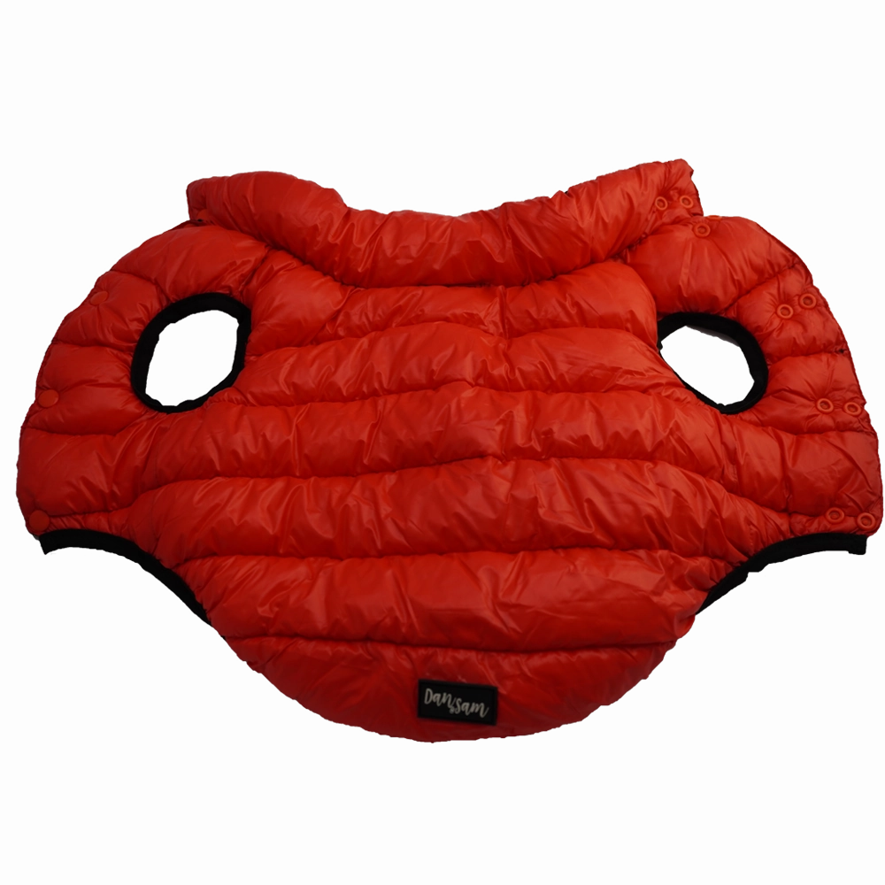 Dan & Sam - Reversible Puffer Jacket (Red/Black)