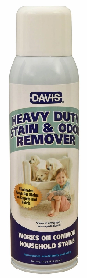 Davis Heavy Duty Stain & Odor Remover, 14 oz cat odor control,cat litter deodorizer,cat cleaning wipes