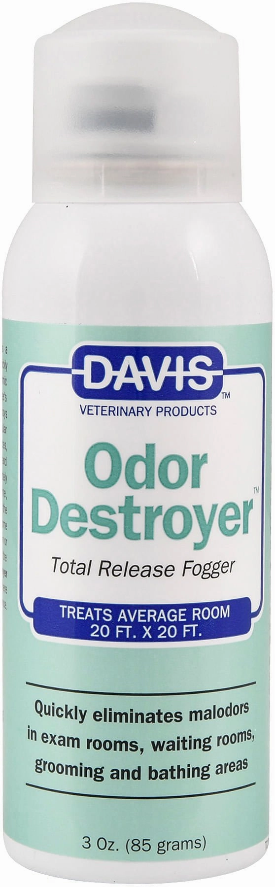 Davis Odor Destroyer Fogger, 3 oz cat odor control,cat litter deodorizer,cat cleaning wipes