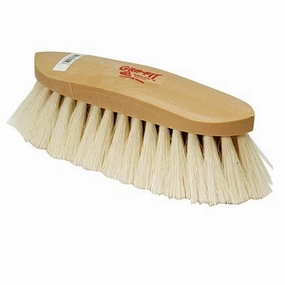 Decker #50 "The Showman" White Grip-Fit Brush grooming scissors,grooming tool kit,clipper for pets