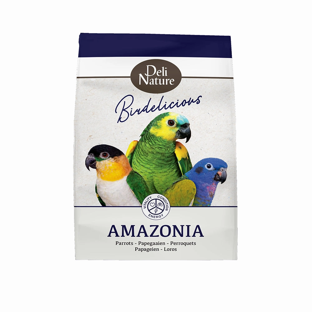 Deli Nature Amazonas Park - Amazonia 2kg bird seed mix,small bird food,parakeet pellets