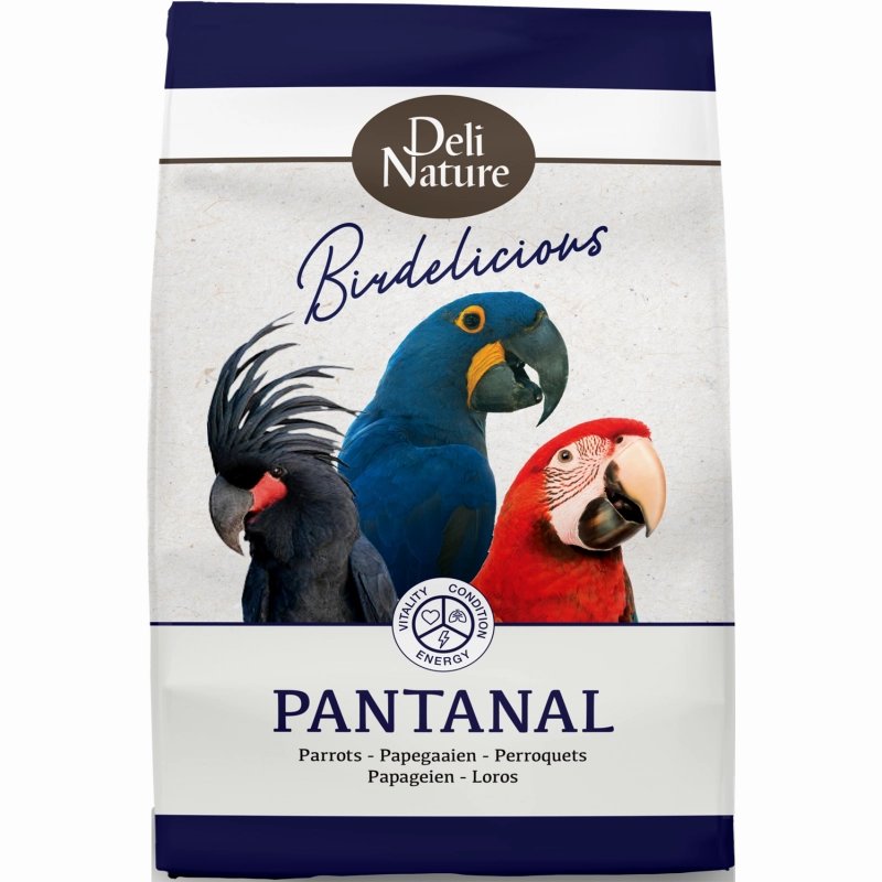Deli Nature Amazonas Park - Pantanal 2kg bird seed mix,small bird food,parakeet pellets