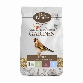 Deli Nature Greeline Peeled Sunflowerseeds 850g bird seed mix,small bird food,parakeet pellets