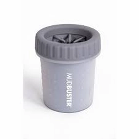 Dexas Mudbuster Paw Wash - Light Grey - Large horse grooming brush,horse shampoo,horse hair care