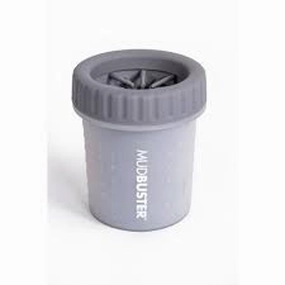 Dexas Mudbuster Paw Wash - Light Grey - Medium horse grooming brush,horse shampoo,horse hair care