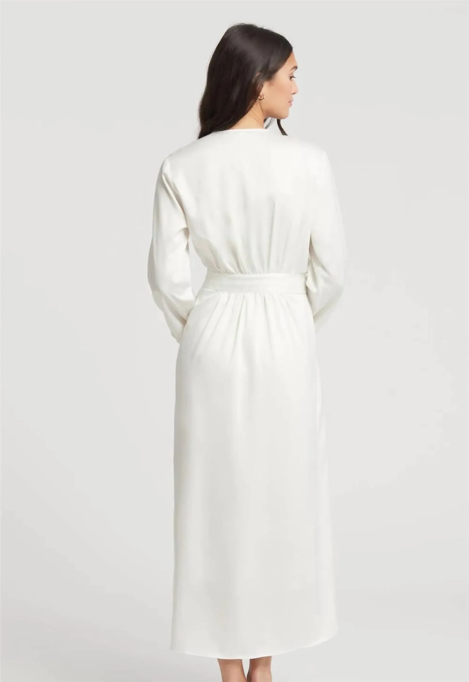 Diana Robe In Ivory