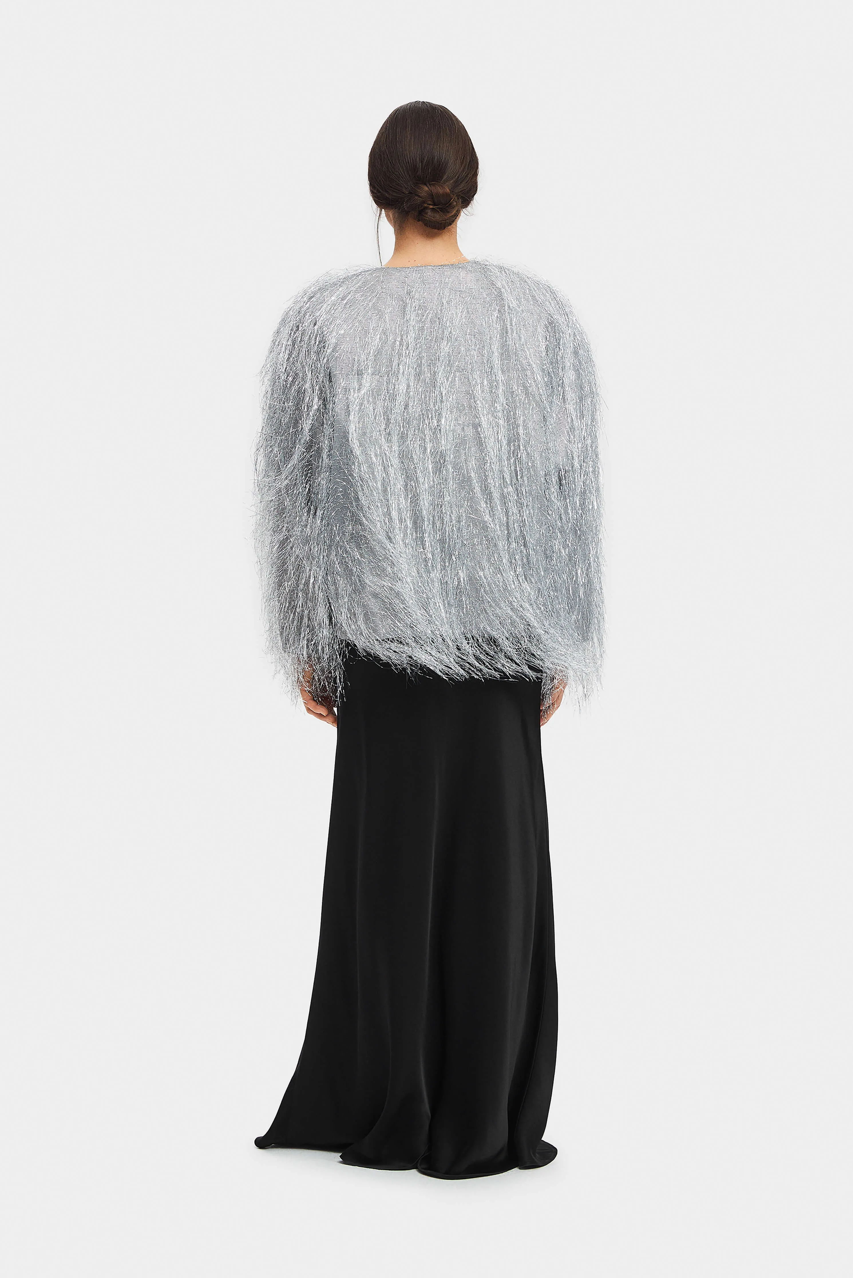 Disco Metallic Fringe Jacket
