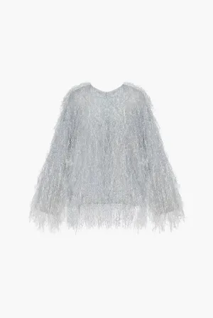 Disco Metallic Fringe Jacket