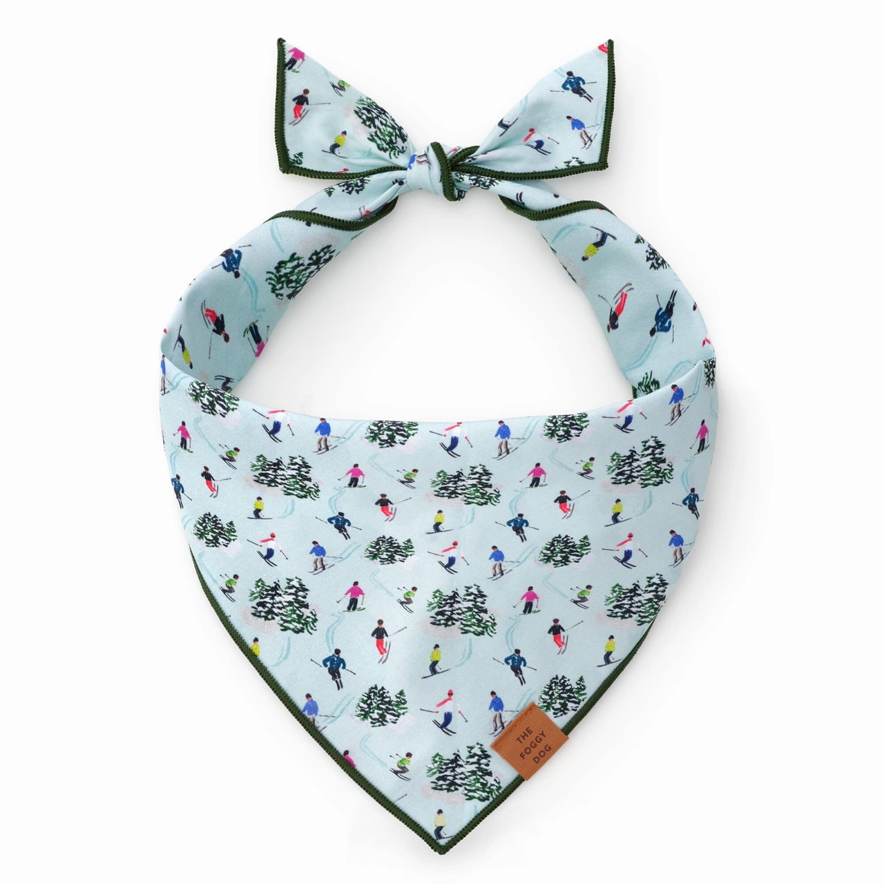 Dog and Cat Bandana: Grey Malin x TFD Powder Day performance harness,agility dog vest,athletic dog gear