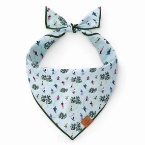 Dog and Cat Bandana: Grey Malin x TFD Powder Day performance harness,agility dog vest,athletic dog gear