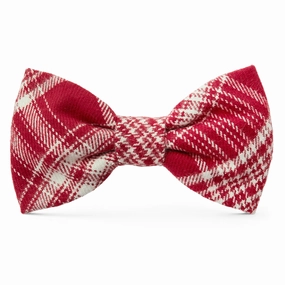 Dog and Cat Bowtie: Marsala Plaid Flannel performance harness,agility dog vest,athletic dog gear